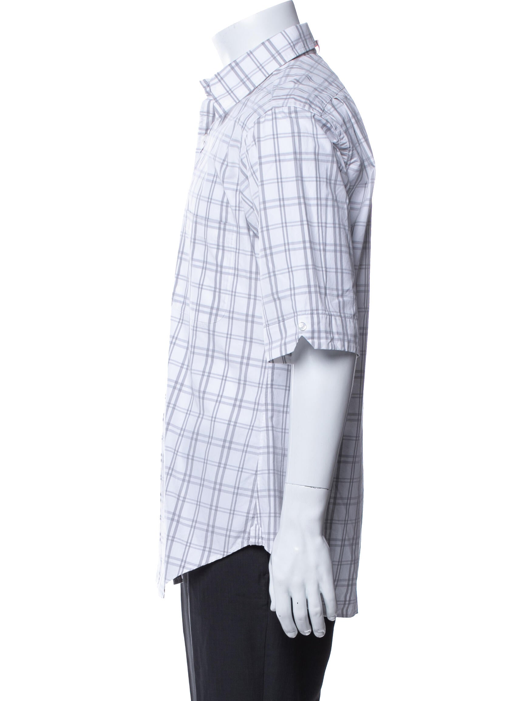 Thom Browne 2023 Plaid Print Shirt