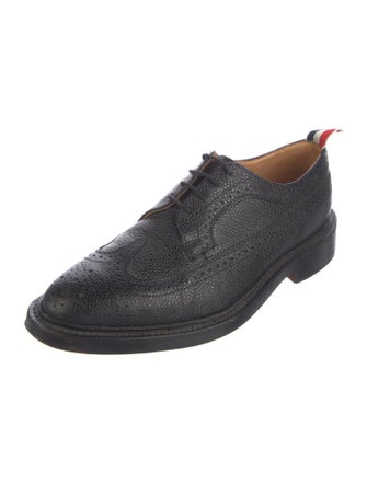 Thom Browne Leather Lasercut Accents Brogues