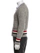 Thom Browne 4-Bar Wool Cardigan