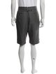 Thom Browne Classic Twill Backstrap Flat Front Shorts