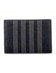 Thom Browne Leather Graphic Print Card Holder