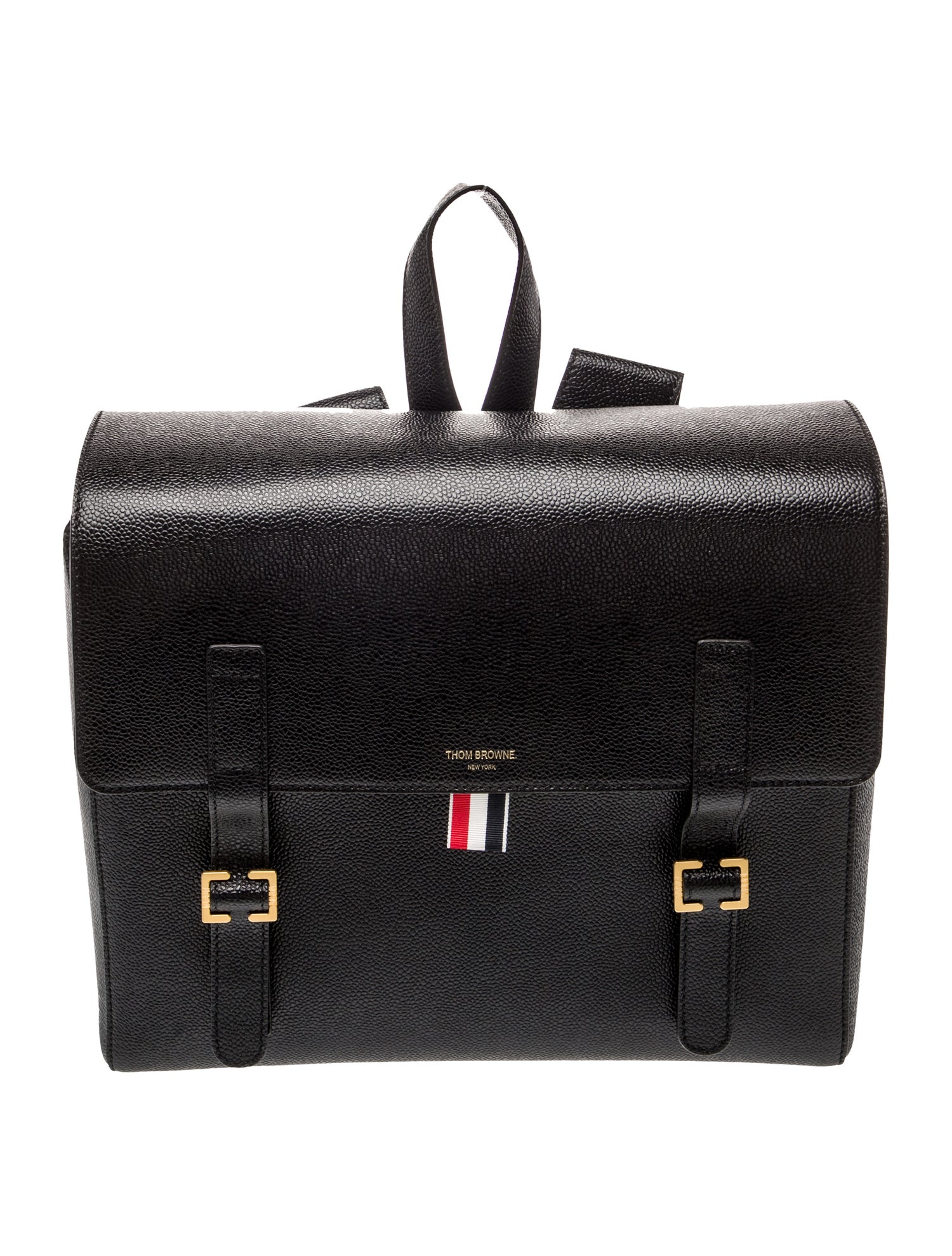 Thom Browne Leather Backpack