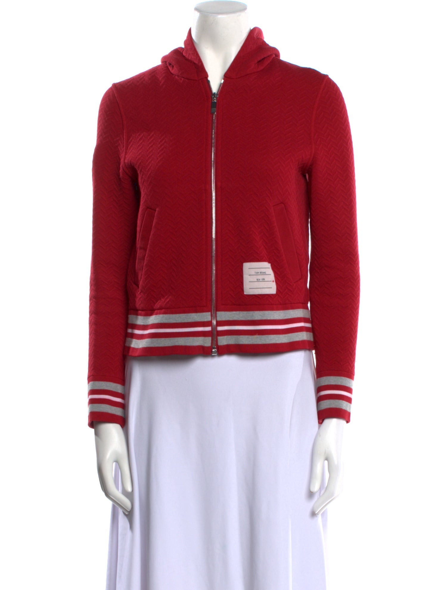 Thom Browne Crew Neck Long Sleeve Sweatshirt