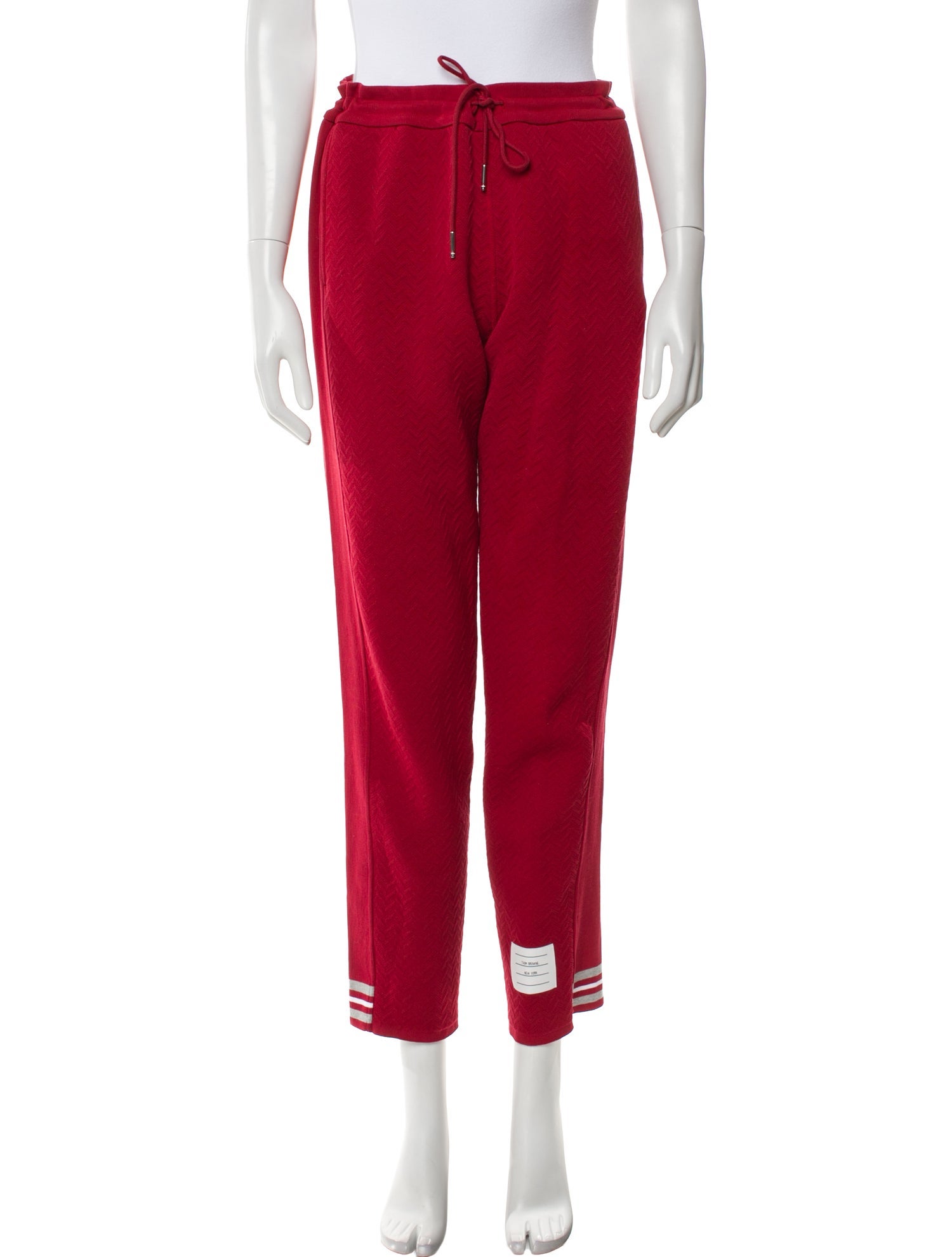 Thom Browne Grosgrain Trim Sweatpants