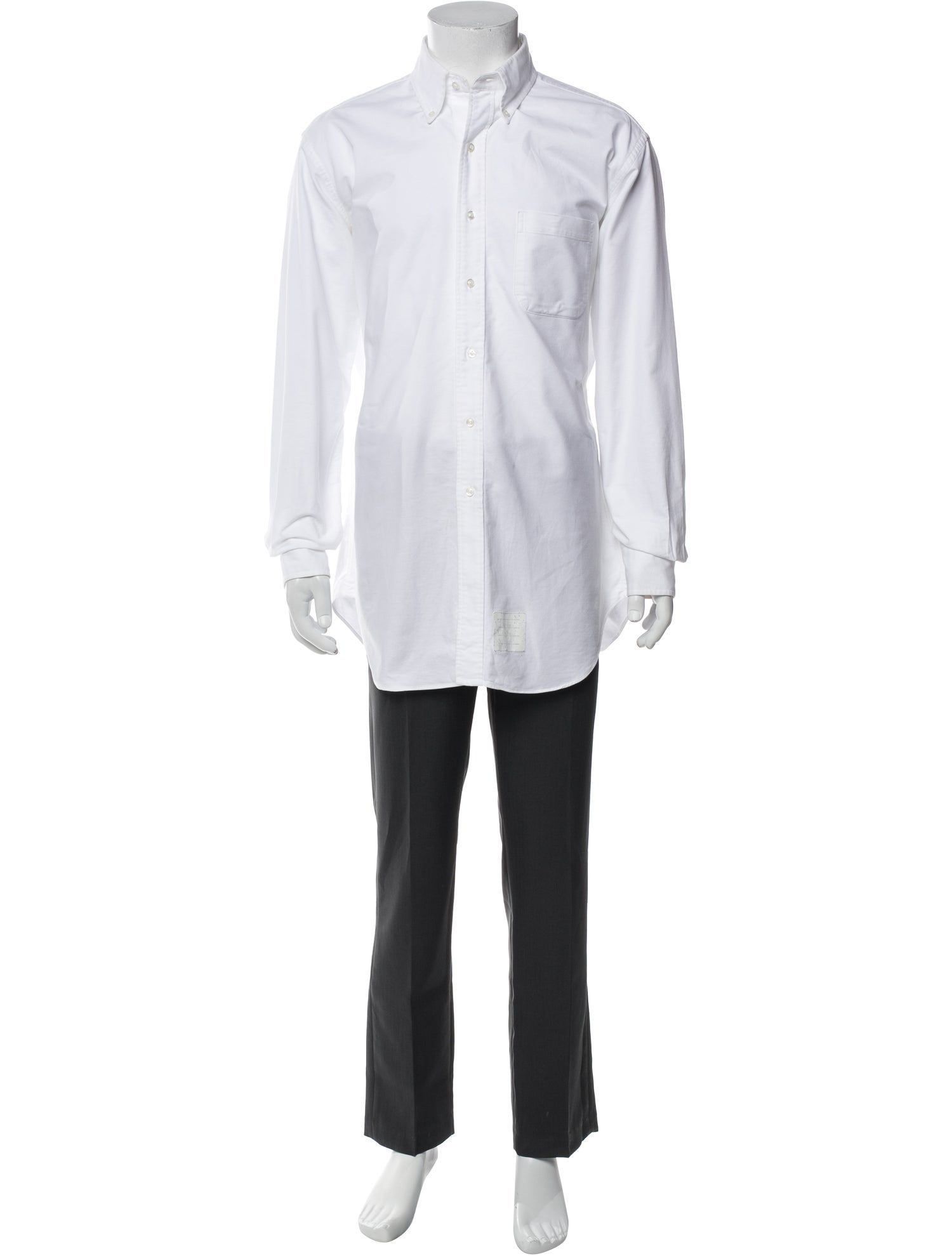 Thom Browne Oxford Long Sleeve Shirt
