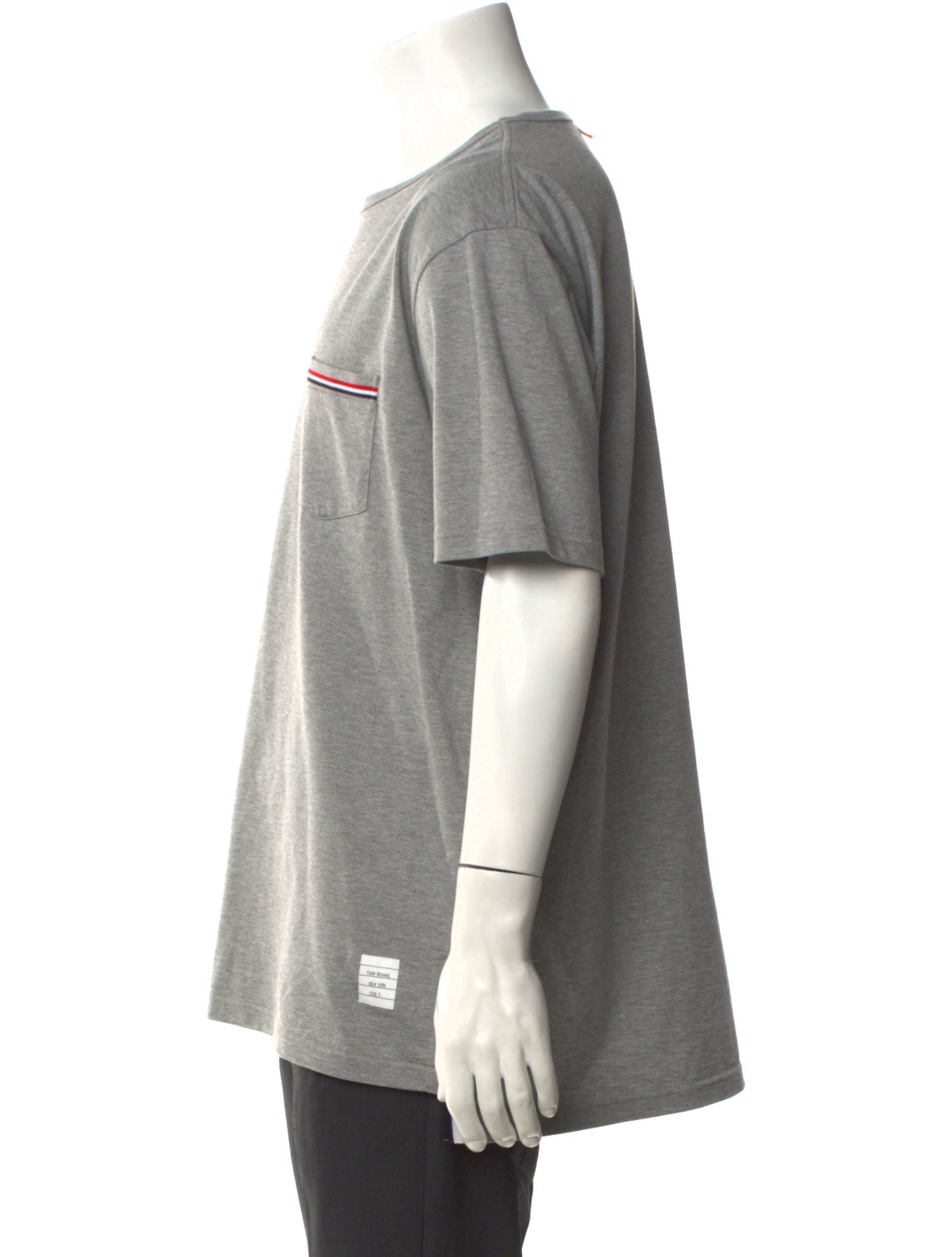 Thom Browne Graphic Print Crew Neck T-Shirt