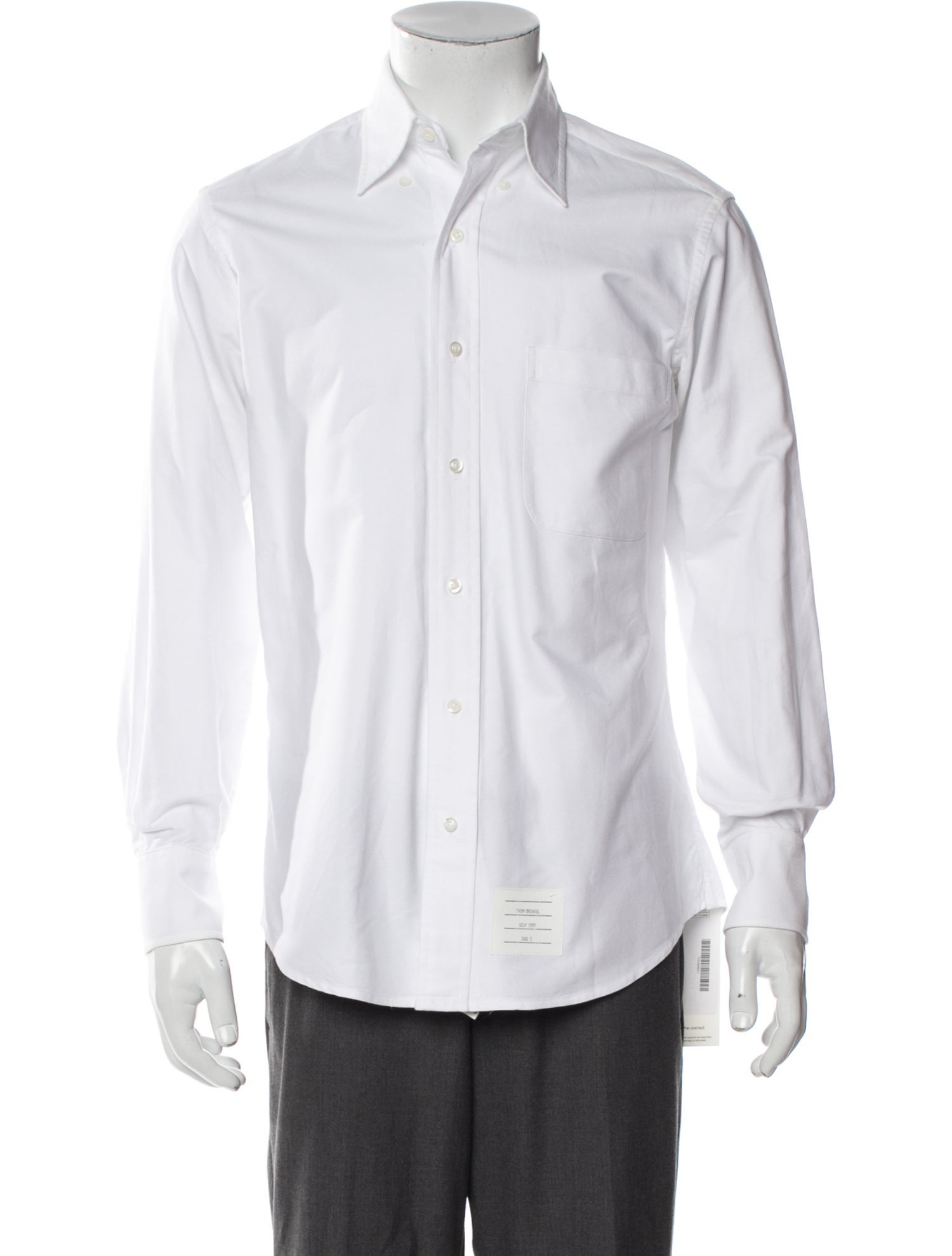 Thom Browne Long Sleeve Dress Shirt