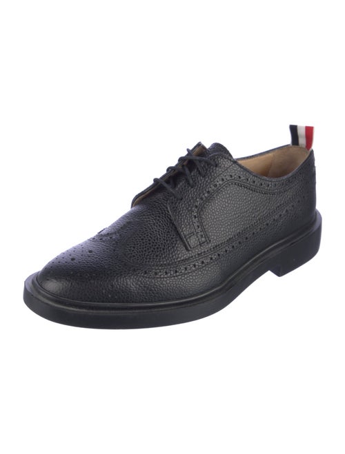 Thom Browne Leather Lasercut Accents Oxfords