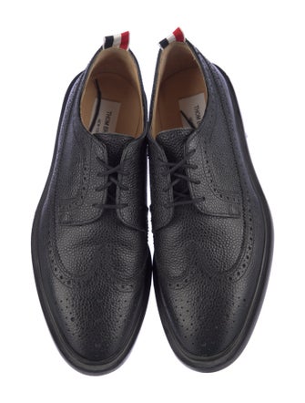 Thom Browne Leather Lasercut Accents Oxfords