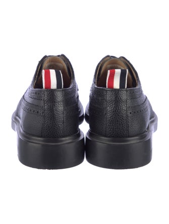 Thom Browne Leather Lasercut Accents Oxfords
