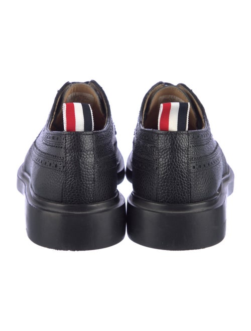 Thom Browne Leather Lasercut Accents Oxfords