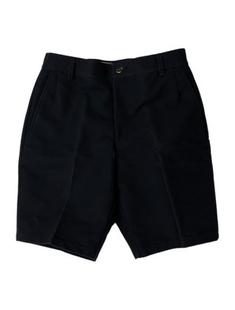 Thom Browne Linen Flat Front Shorts