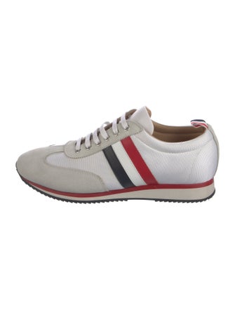 Thom Browne Canvas Printed Sneakers