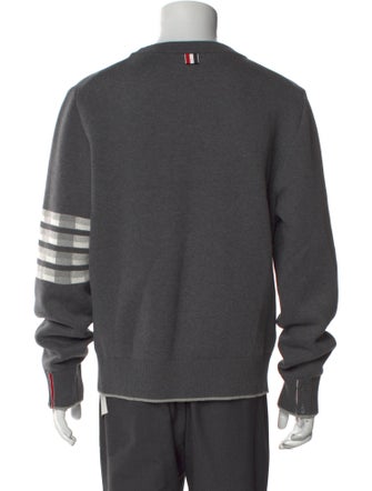 Thom Browne Graphic Print Crew Neck Pullover