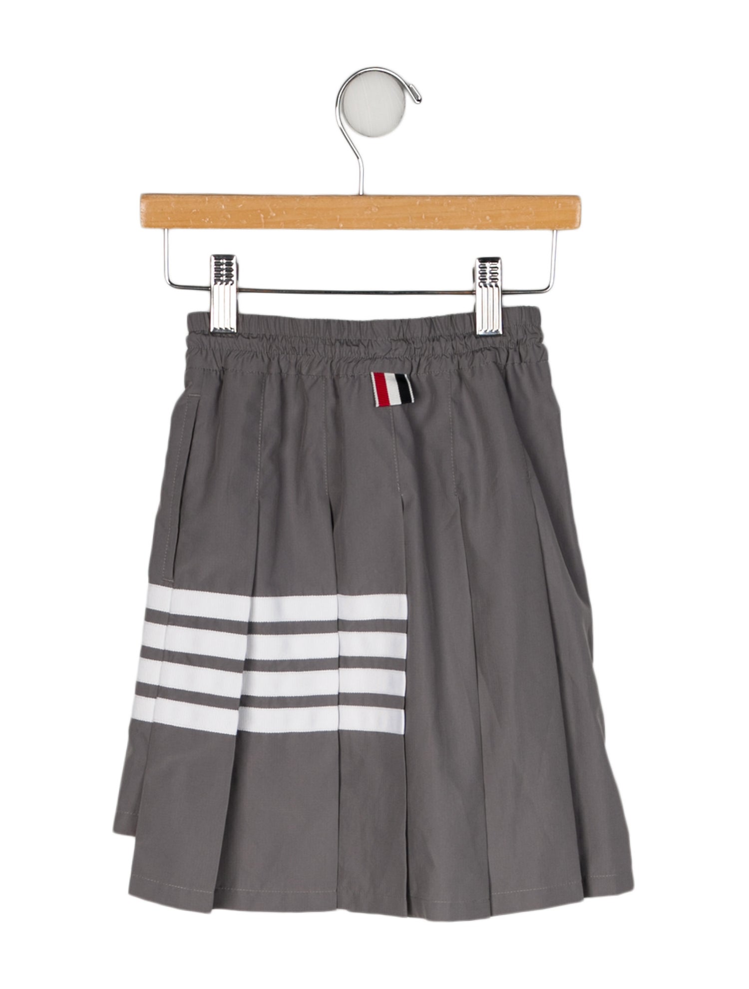 Thom Browne Girls' Striped Skirt