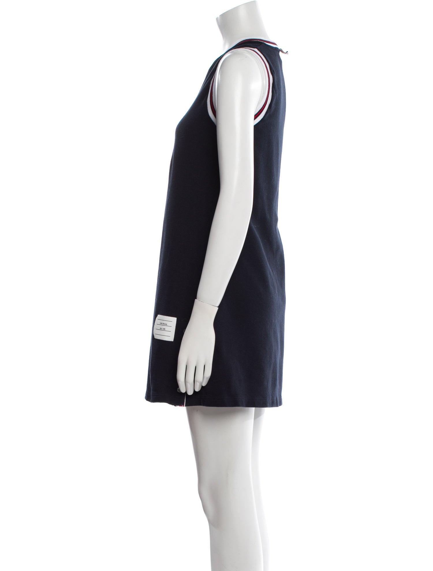 Thom Browne V-Neck Mini Dress