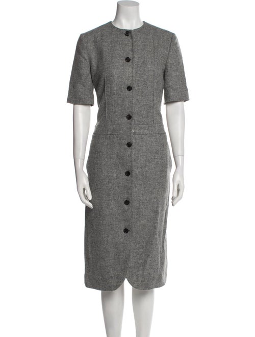 Thom Browne Wool Midi Length Dress
