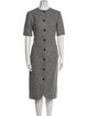 Thom Browne Wool Midi Length Dress