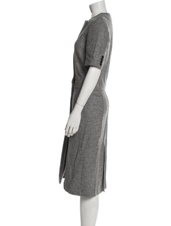 Thom Browne Wool Midi Length Dress