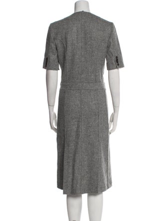 Thom Browne Wool Midi Length Dress