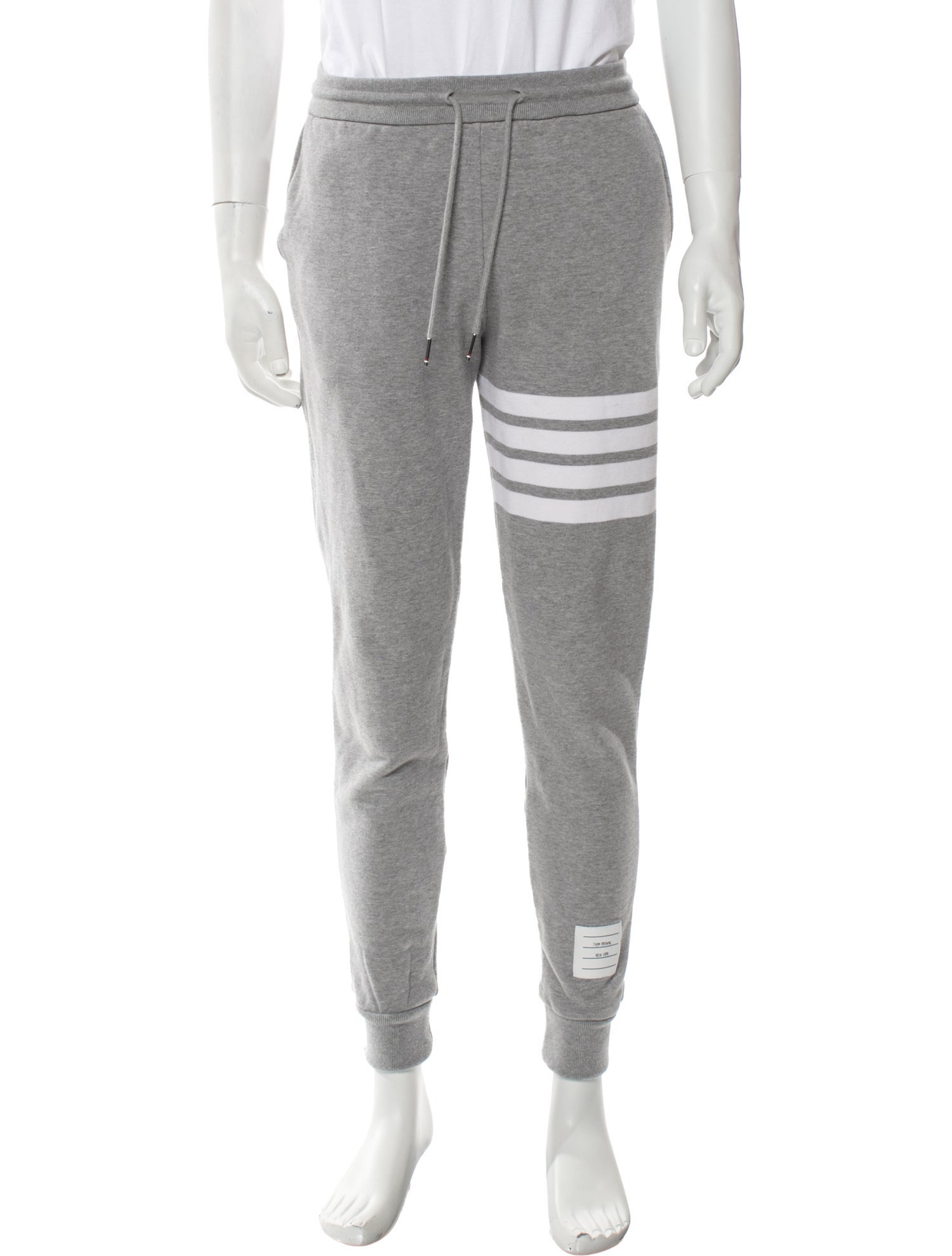 Thom Browne 4-Bar Sweatpant Striped Lounge Bottoms