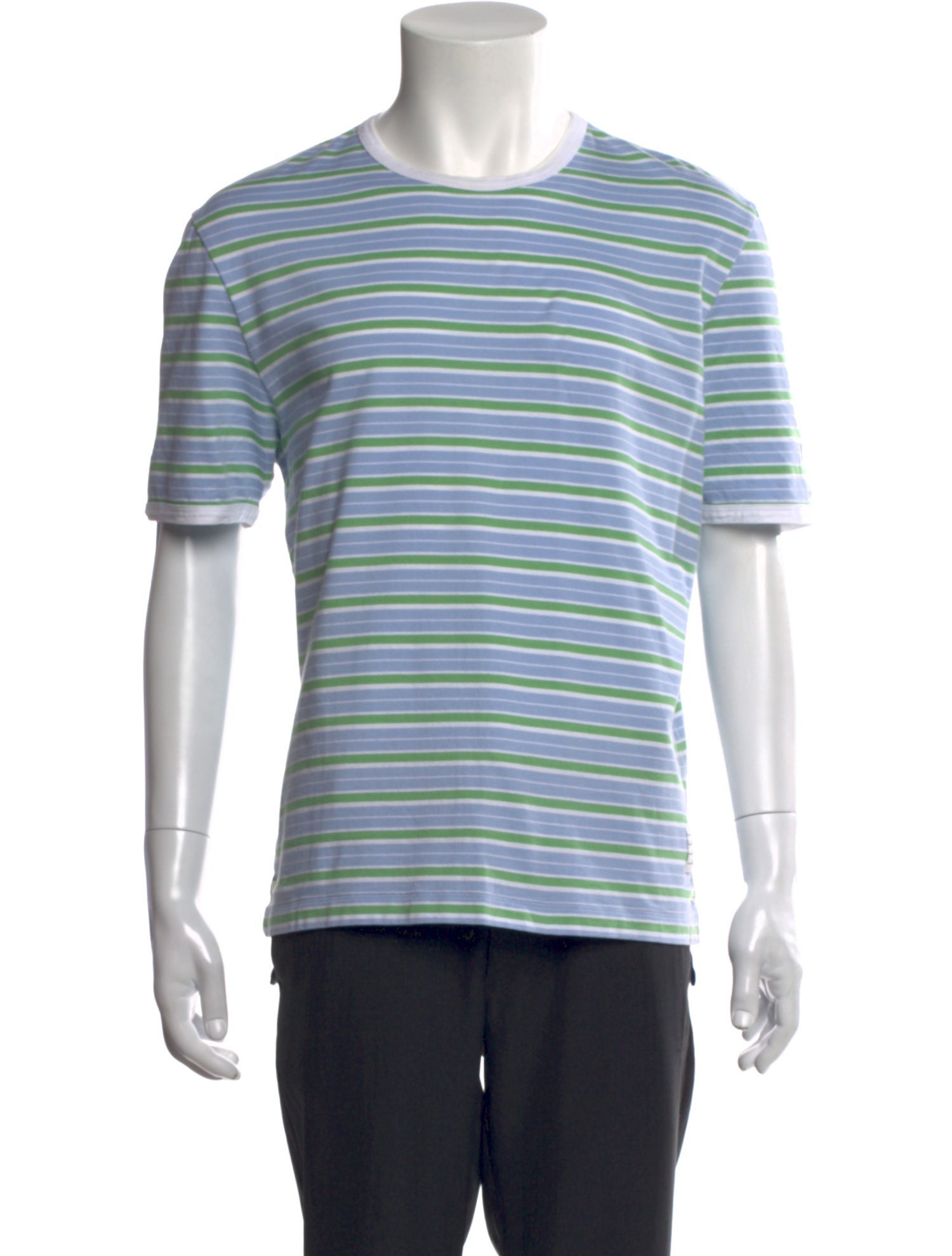 Thom Browne Striped Crew Neck T-Shirt
