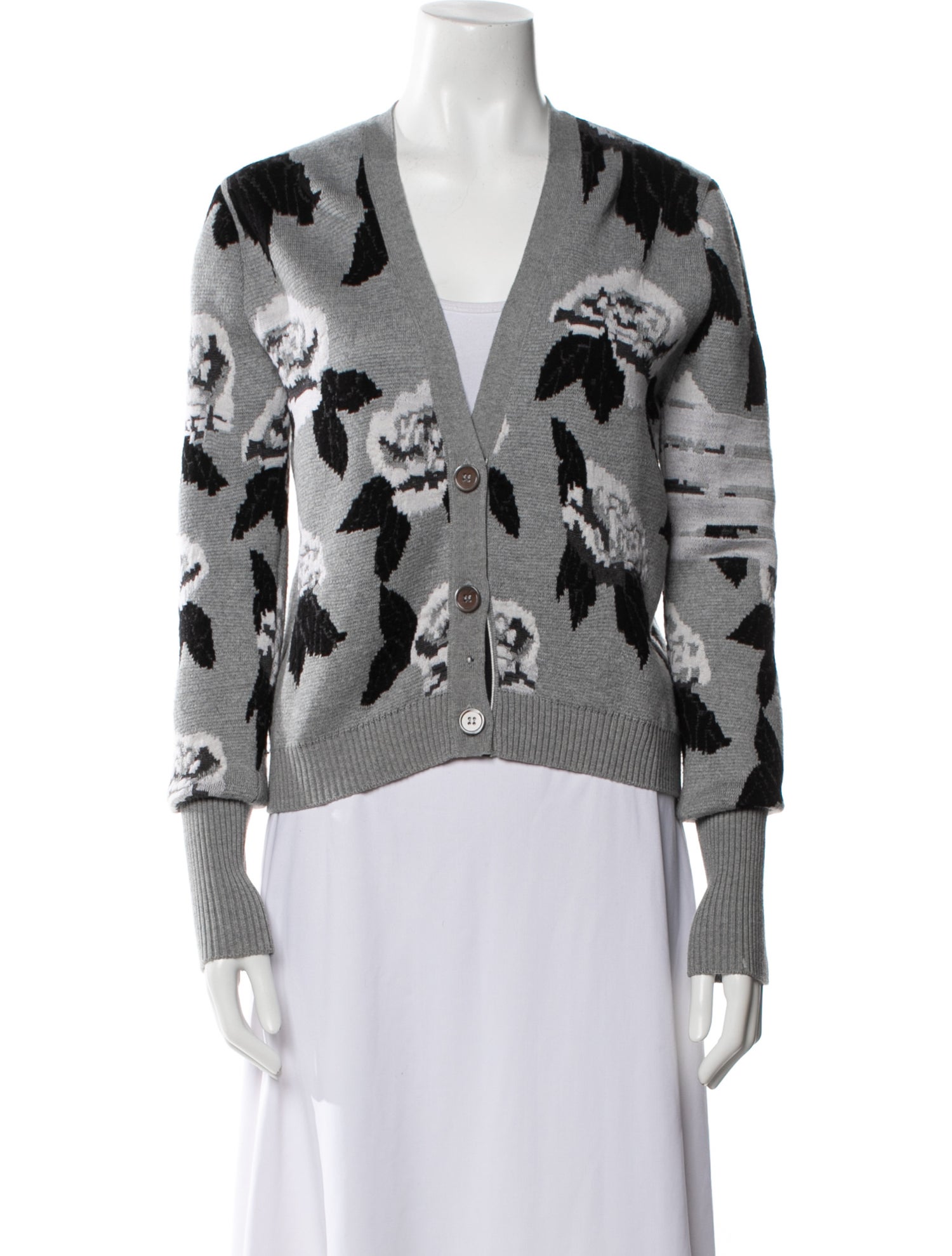 Thom Browne Wool Printed Sweater