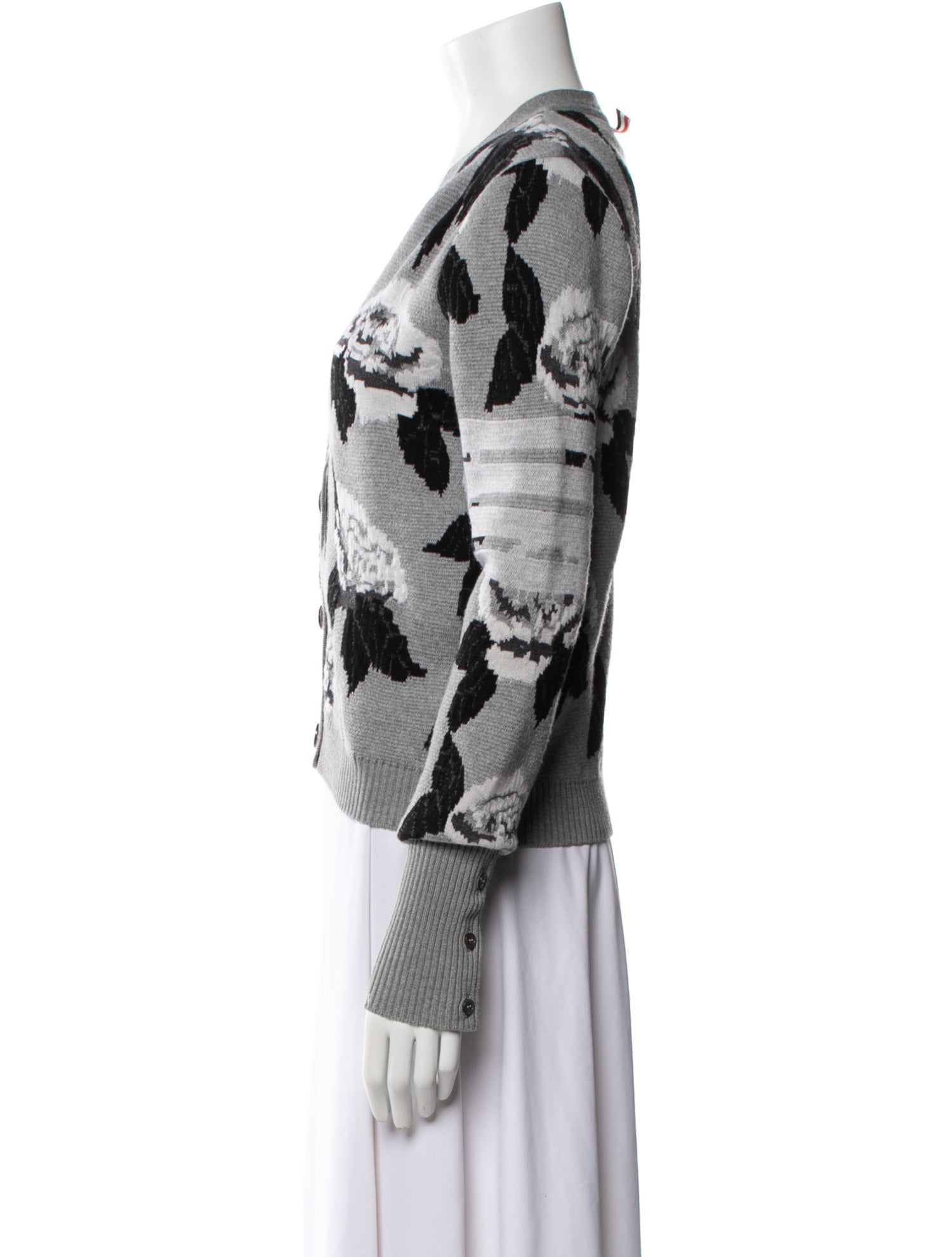 Thom Browne Wool Printed Sweater