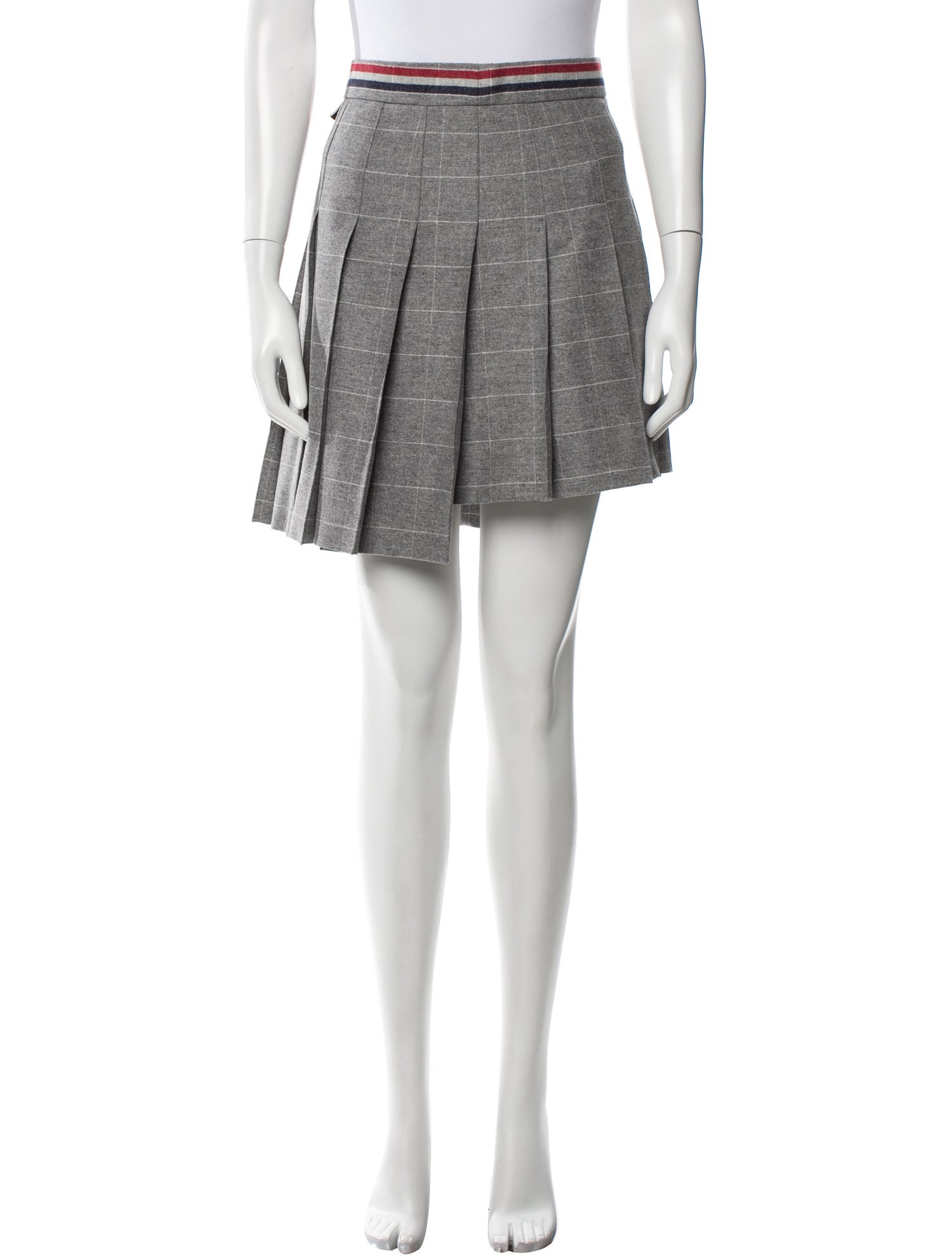 Thom Browne Wool Mini Skirt