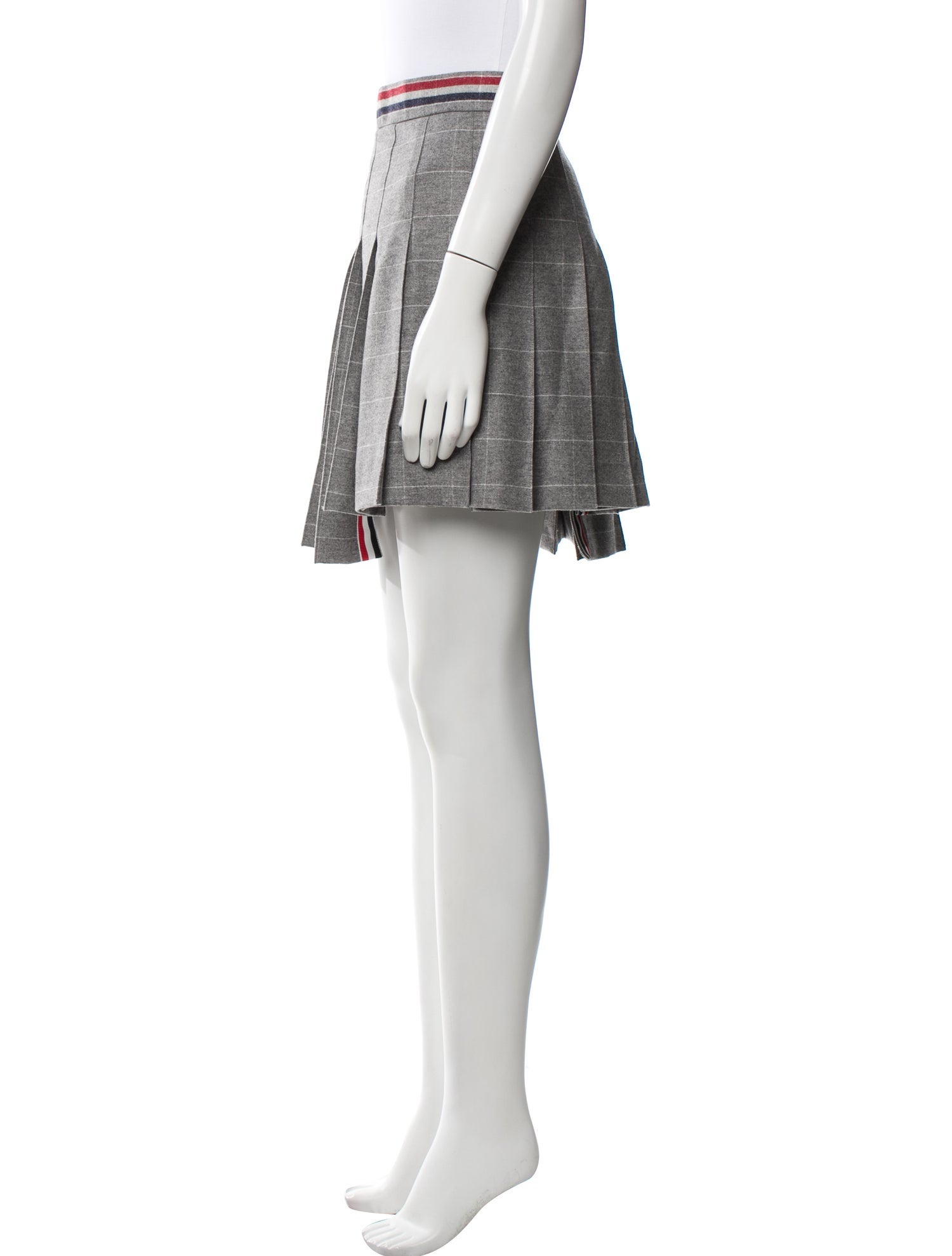 Thom Browne Wool Mini Skirt