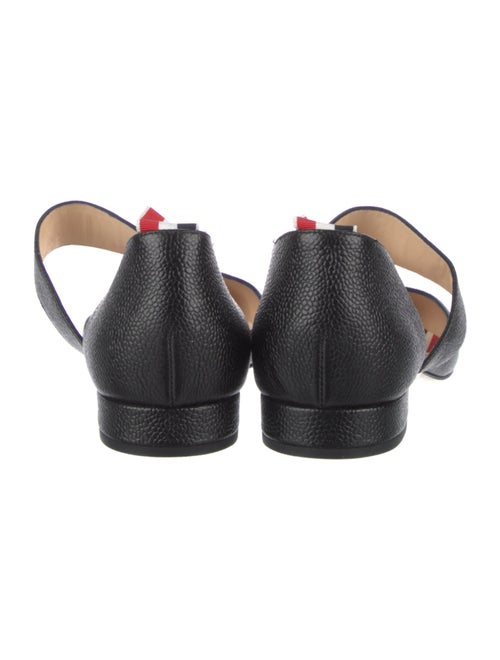 Thom Browne Leather D'Orsay Flats
