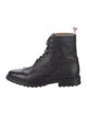 Thom Browne Leather Combat Boots