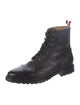 Thom Browne Leather Combat Boots