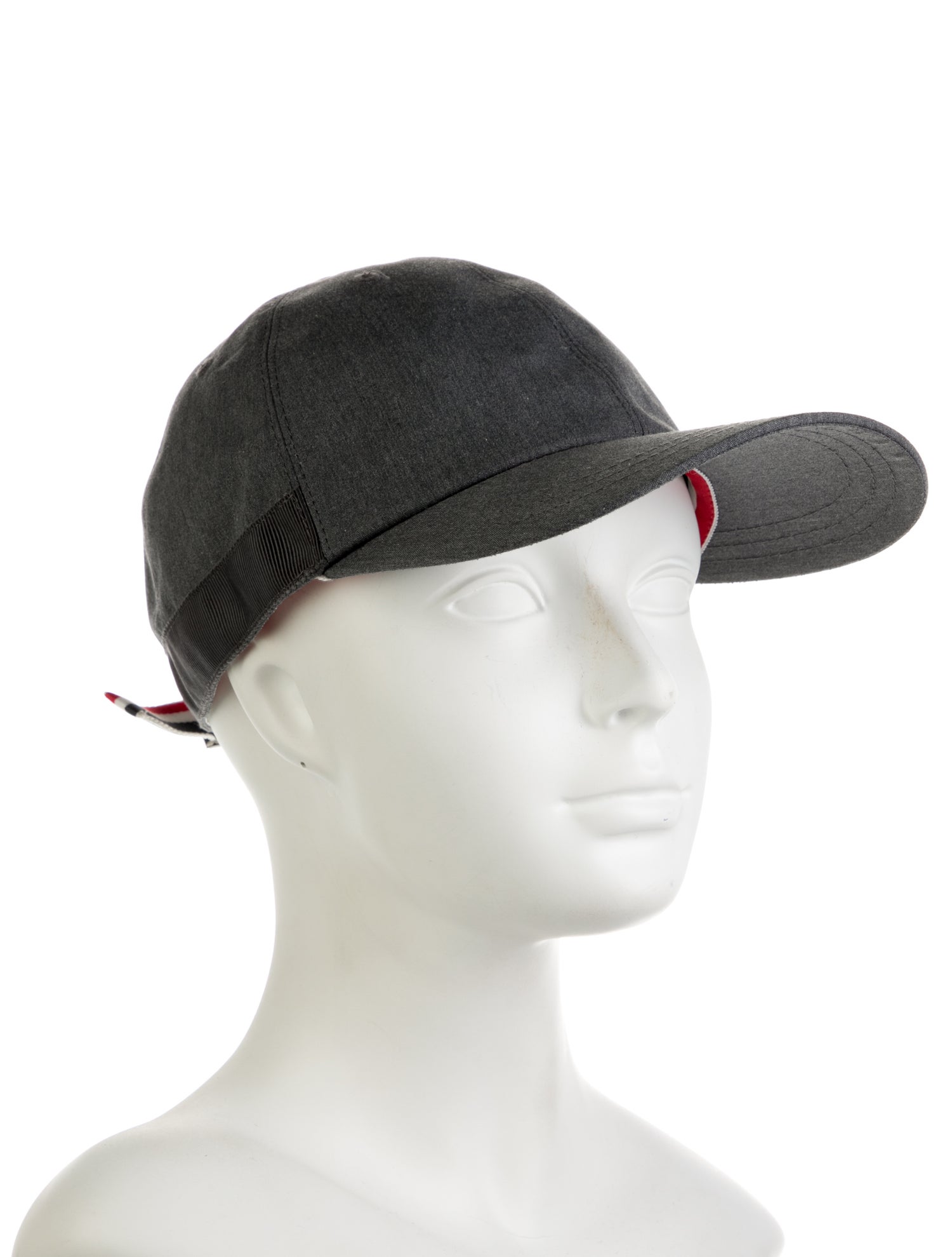 Thom Browne Polyester Baseball Cap
