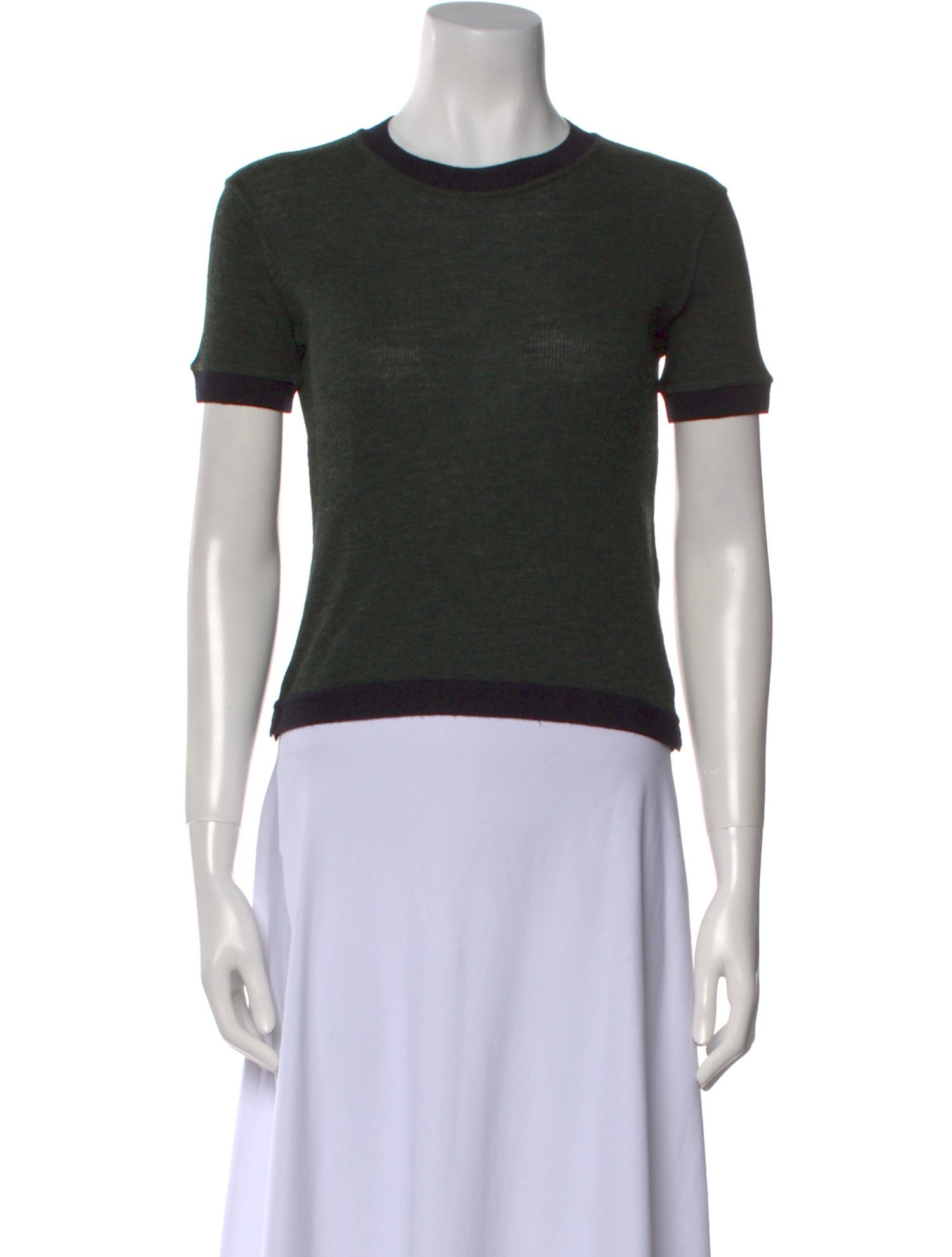 Thom Browne Wool Crew Neck Sweater