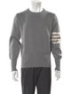 Thom Browne Wool Crew Neck Pullover