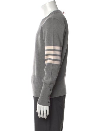 Thom Browne Wool Crew Neck Pullover