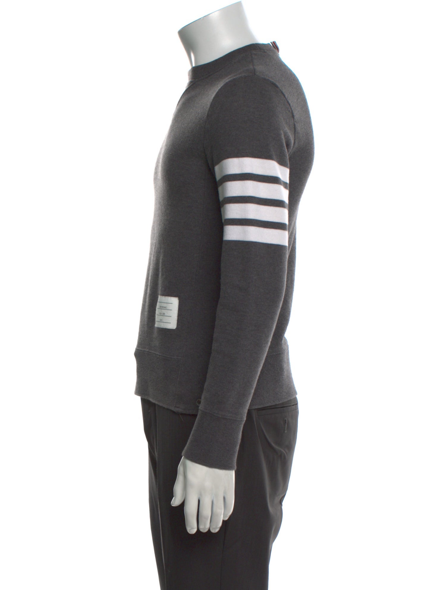 Thom Browne 4-Bar Striped Pullover