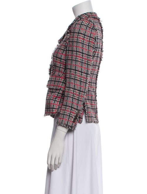 Thom Browne Plaid Print Blazer