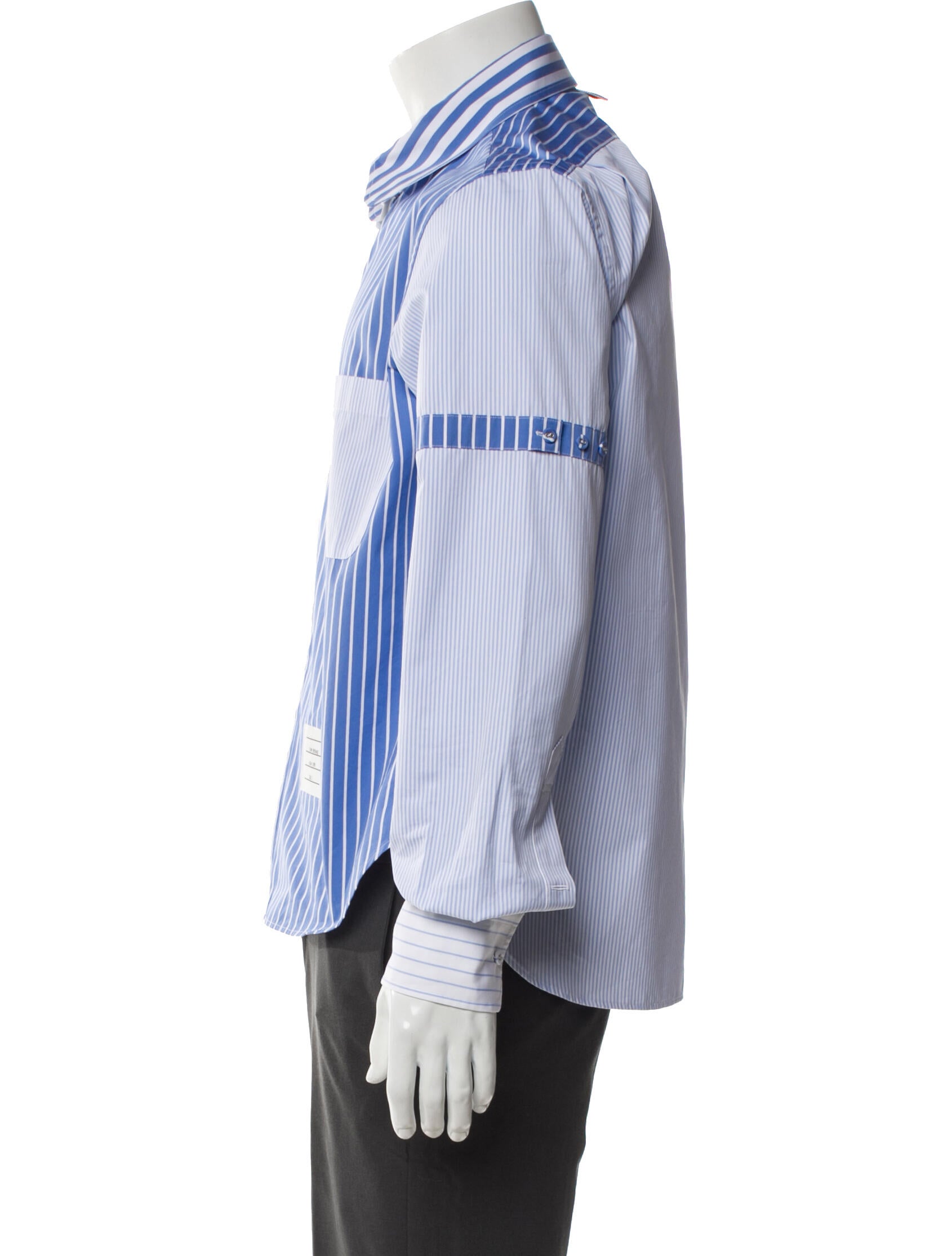 Thom Browne FUNMIX Striped Shirt