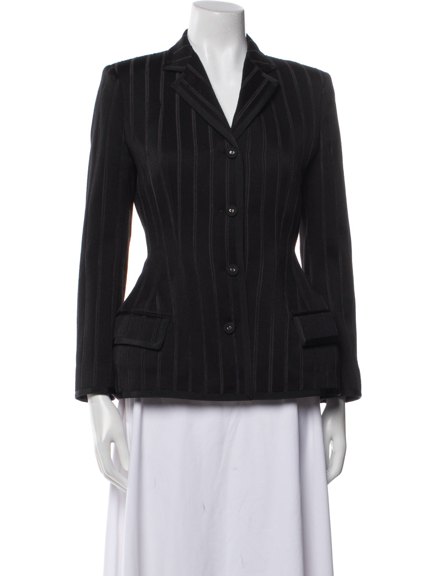 Thom Browne Wool Striped Blazer