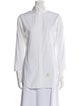 Thom Browne Long Sleeve Button-Up Top