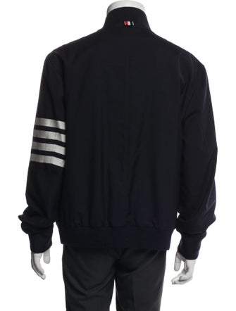 Thom Browne 4-Bar Wool Bomber Jacket