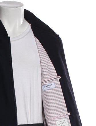 Thom Browne 4-Bar Wool Bomber Jacket