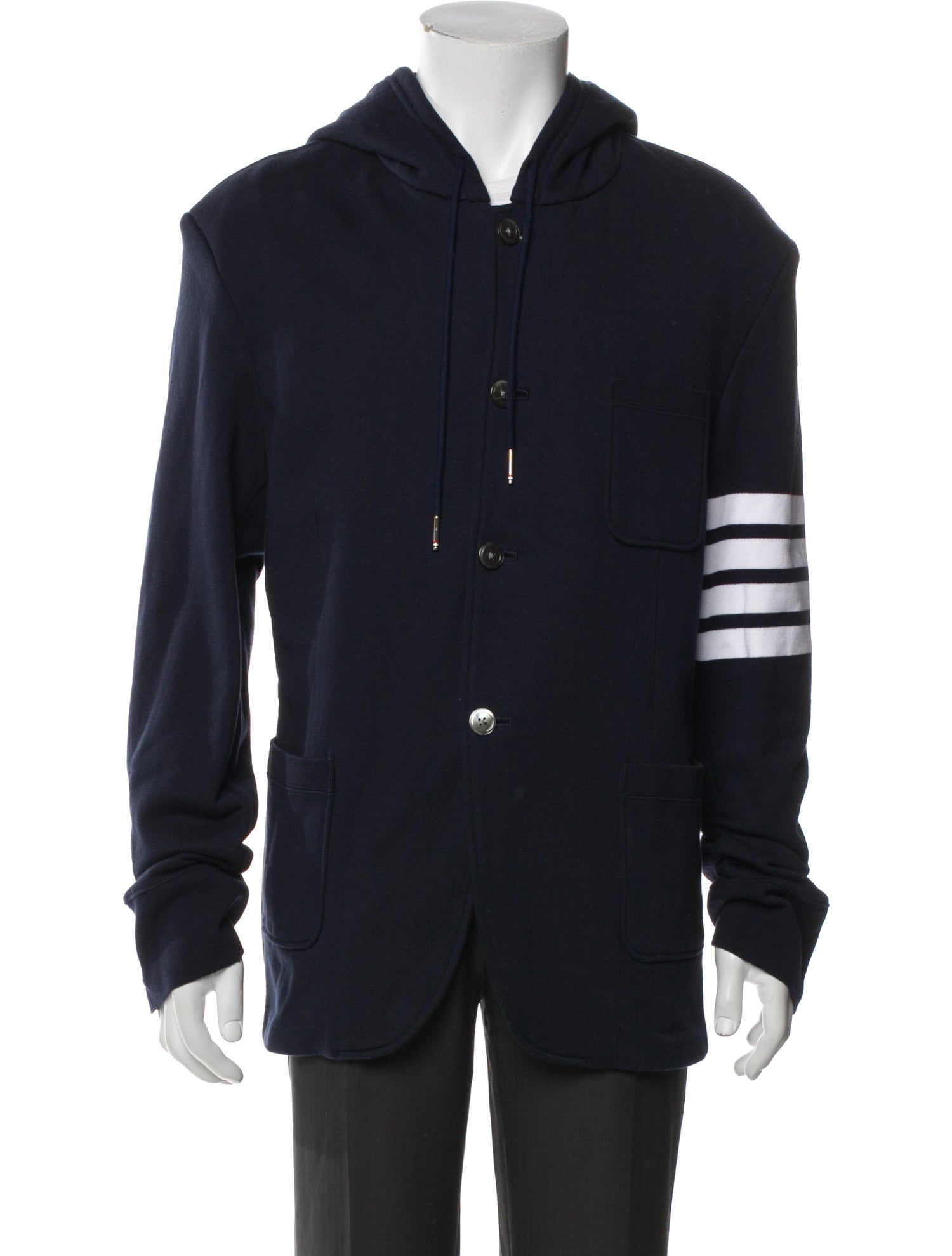 Thom Browne 4-Bar Collar Cardigan w/ Tags
