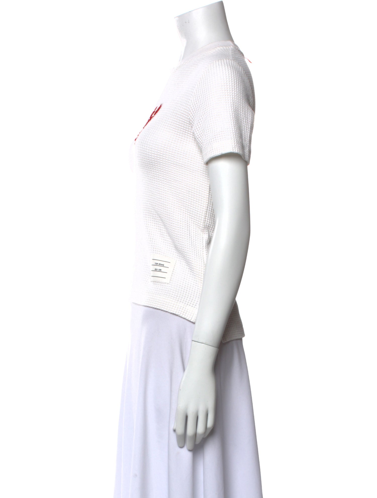 Thom Browne Crayfish Graphic Print T-Shirt