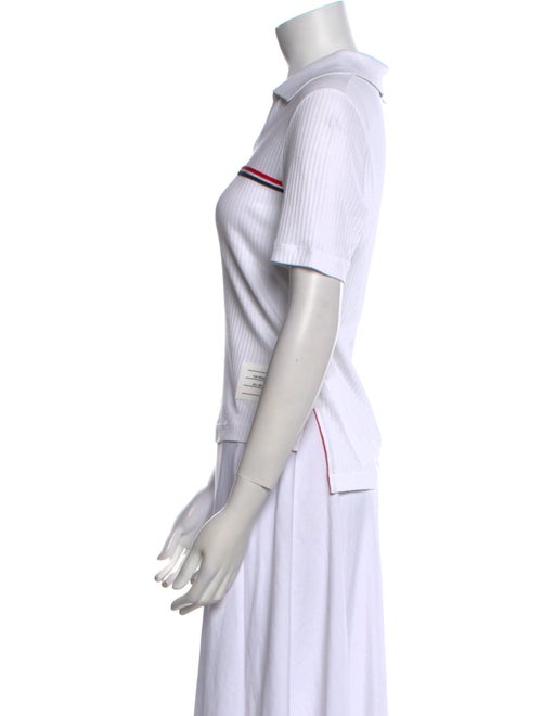 Thom Browne Short Sleeve Polo