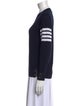 Thom Browne 4-Bar Wool Sweater
