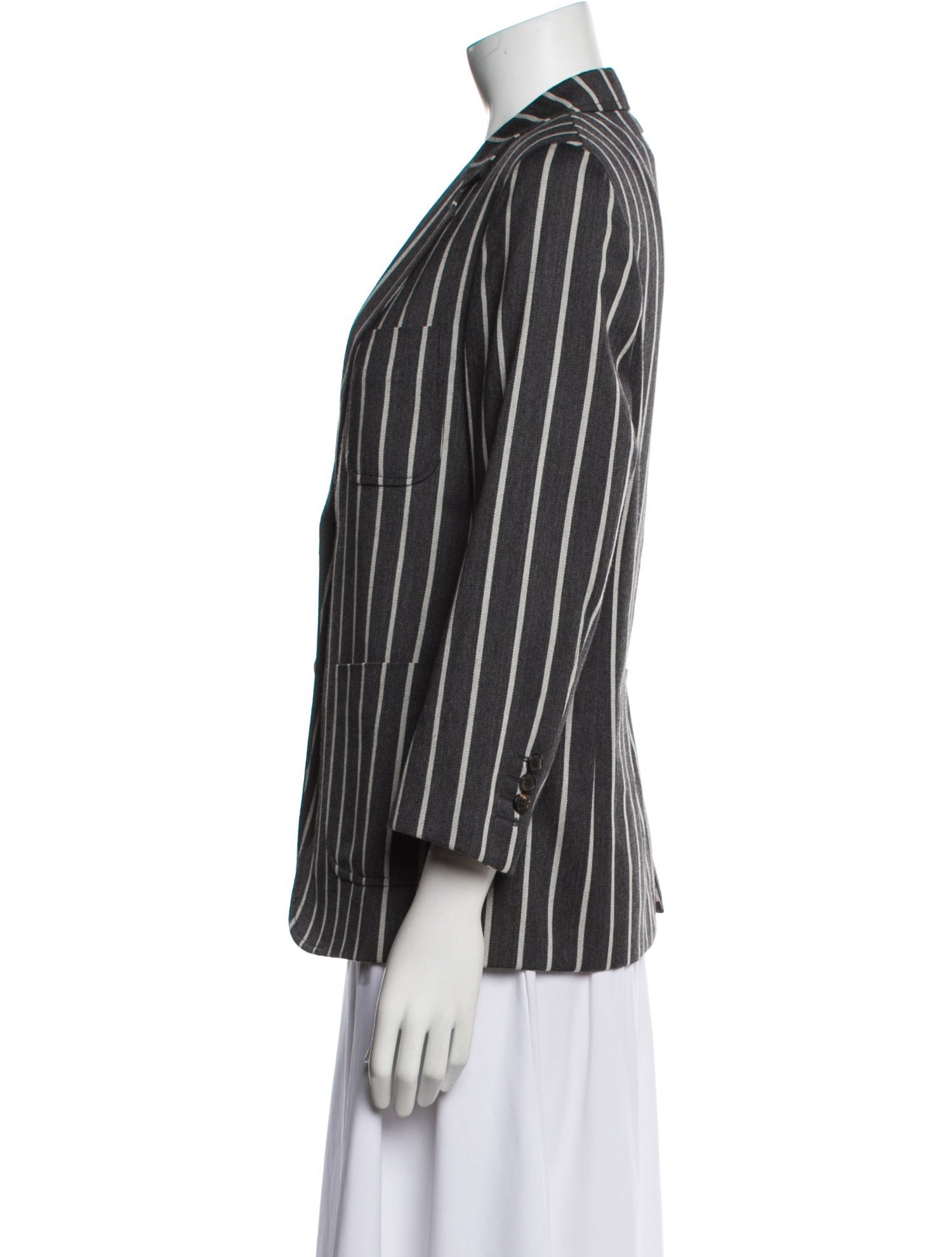 Thom Browne Wool Striped Blazer