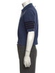 Thom Browne 4-Bar Virgin Wool Polo Sweater